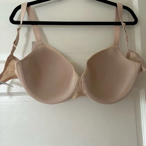 NWT Wacoal Finesse Underwire T-Shirt in Natural Nu, 36DDD - Picture 5 of 5